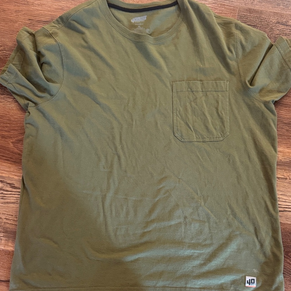 Olive Green Men's Short Sleeve T-Shirt